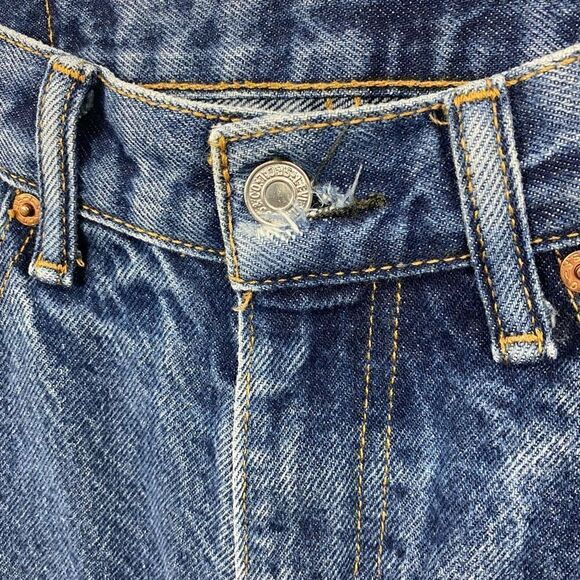 Levis 505 Jeans Mens Regular Fit Straight Leg Stretch 34x34 - Picture 3 of 5